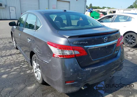 2014 Nissan Sentra Sr из США, поврежденный, VIN 3N1AB7AP9EL614836